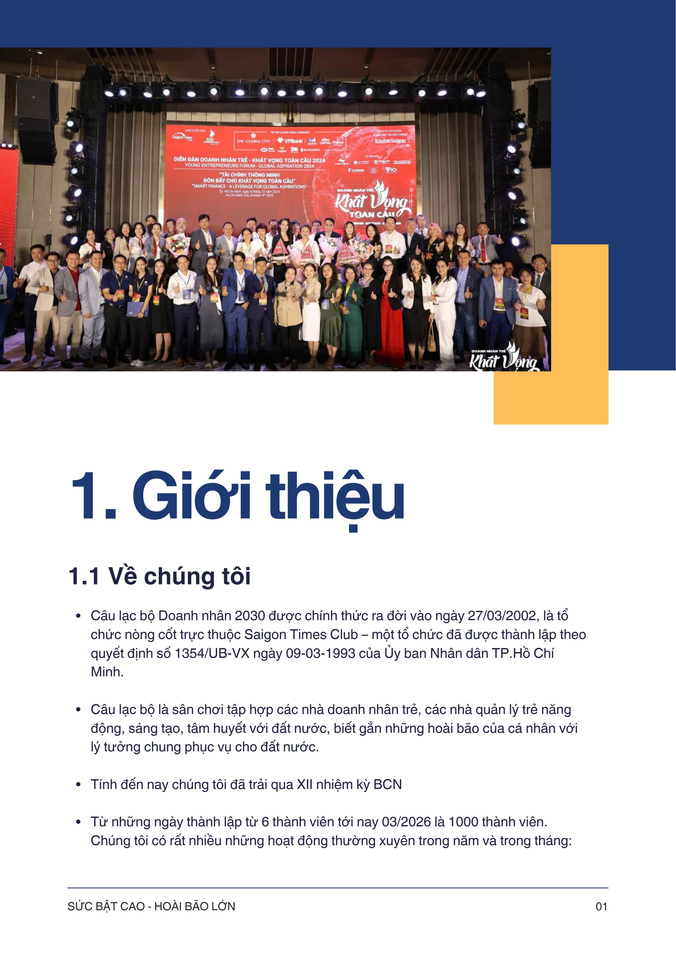Diễn đàn Doanh nhân trẻ
