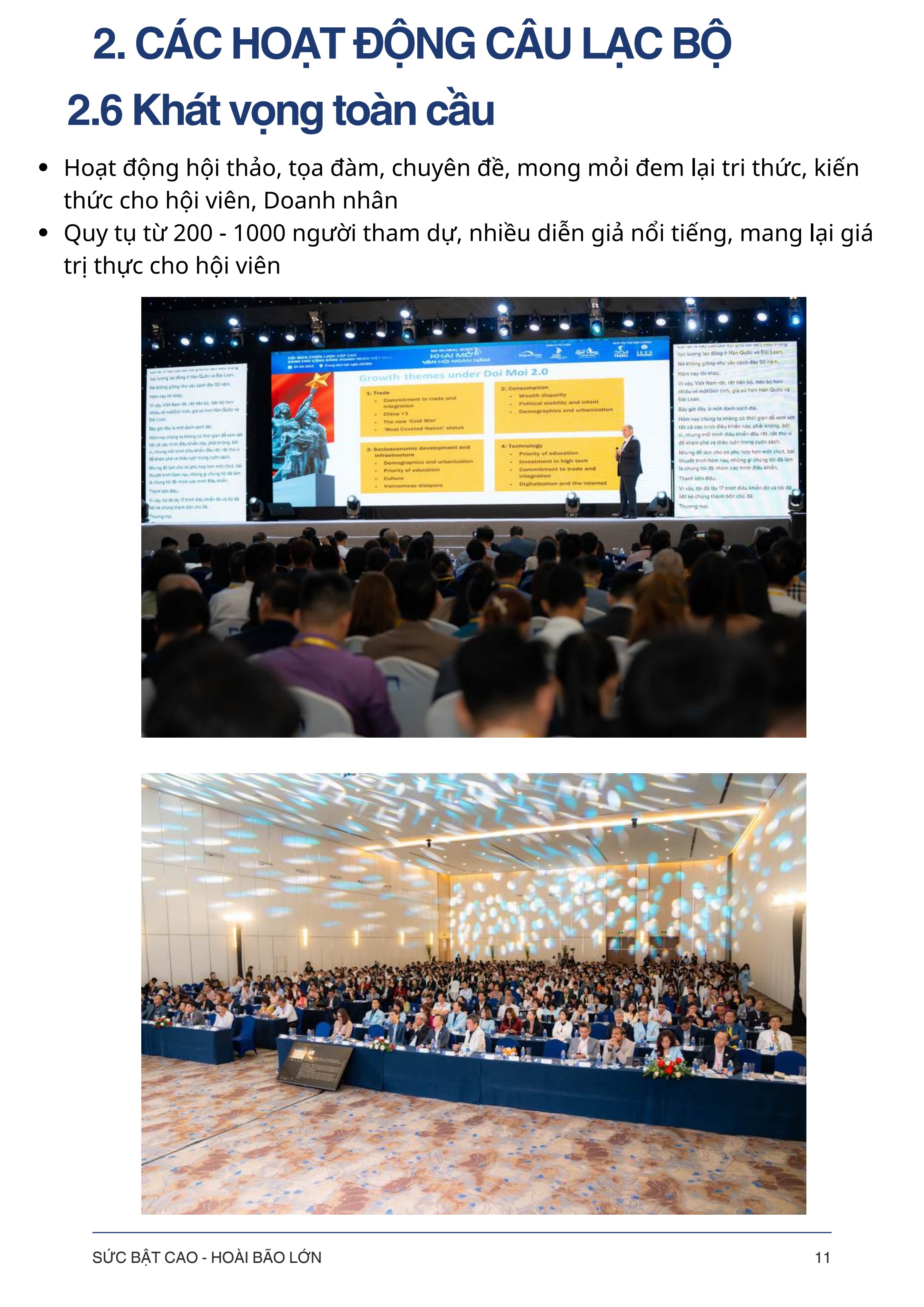 Khát vọng Toàn cầu — Go Global 2025